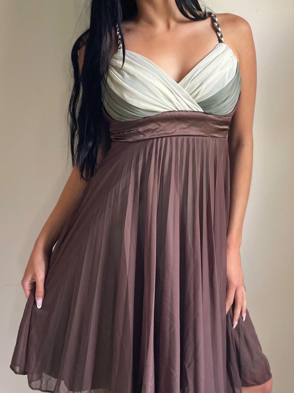 Studio Y Boho Mesh Midi Dress